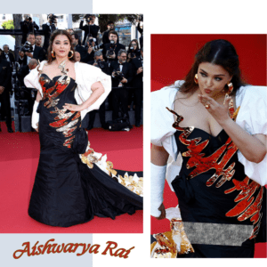 Aishwarya Rai at Cannes 2024.