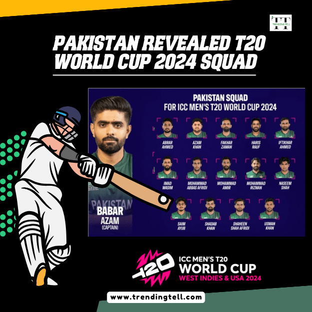 Pakistan revealed T20 World Cup squad